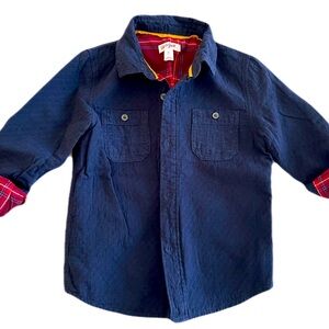 Cat & Jack boys quilted shirt (size 5)